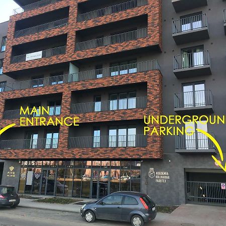 Navyblue Apartment Cracow Free Parking Tv Krakow Luaran gambar