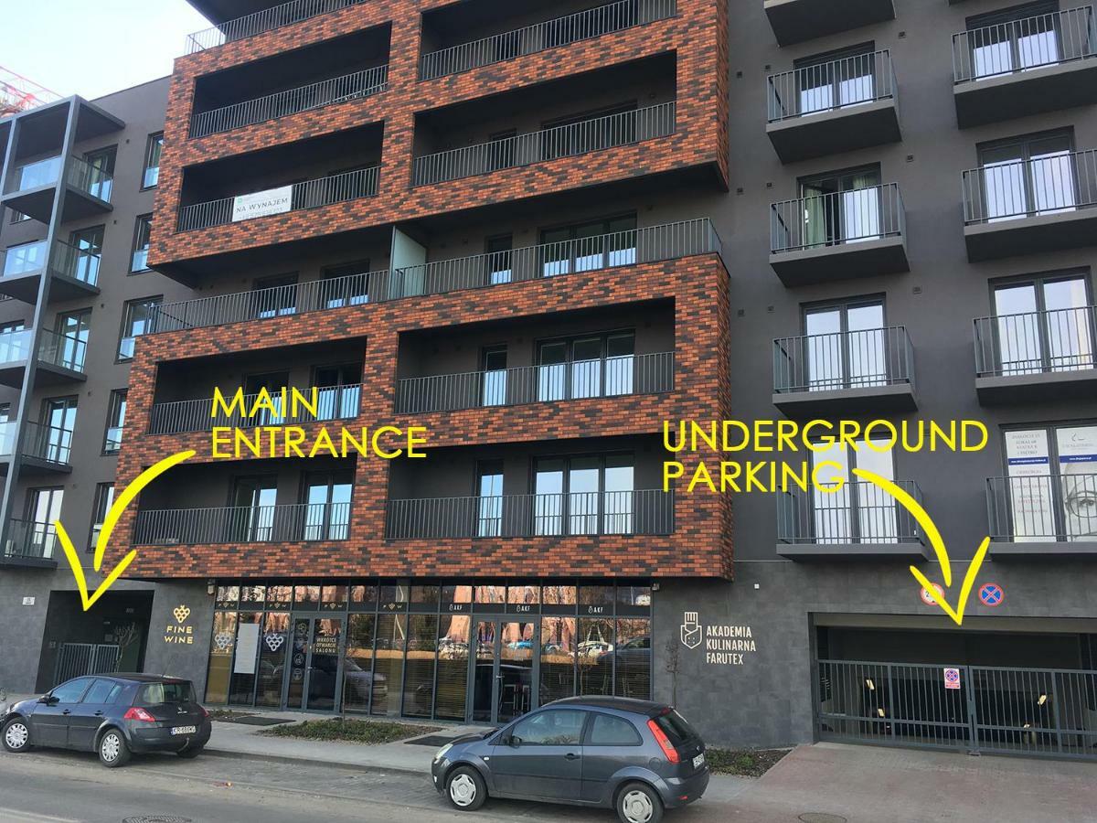 Navyblue Apartment Cracow Free Parking Tv Krakow Luaran gambar